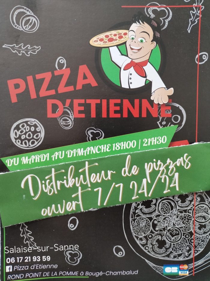 Pizza Etienne Bougé Chambalud